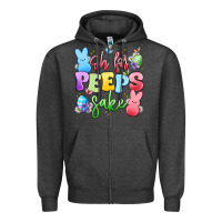 Charcoal Heather oh for peeps sake Zipper Hoodie - Artiststas