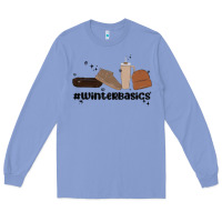 Colony Blue winter basics stanley Long Sleeve Tee - MaliasSmallBusiness