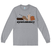 Heather Grey winter basics stanley Long Sleeve Tee - MaliasSmallBusiness