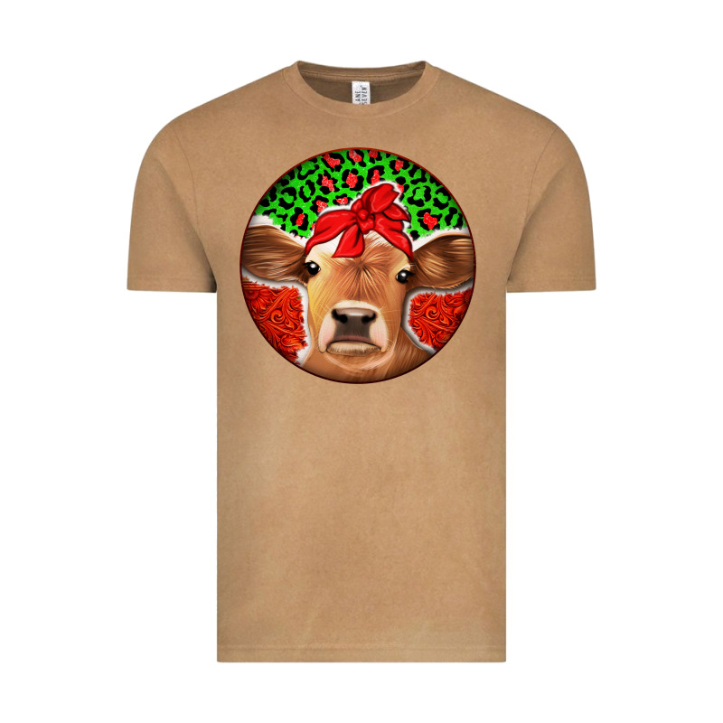 Christmas Cow Vintage Tee by Jasminsmagicworld | Teevron