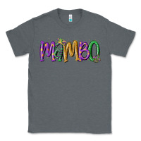 Charcoal Heather mardi gras mambo Classic Tee - MaliasSmallBusiness