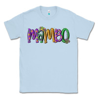 Dusty Blue mardi gras mambo Classic Tee - MaliasSmallBusiness