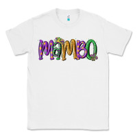 White mardi gras mambo Classic Tee - MaliasSmallBusiness