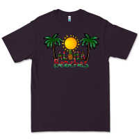 Plum aloha beaches Premium Tee - CowhideDigitalArt
