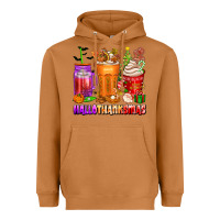 Meerkat hallothanksmas coffee cups Heavyweight Hoodie - texasbilliewilder