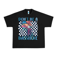 Black dont be a basshole Urban Heavy Tee - MaliasSmallBusiness