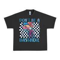Pigment Black dont be a basshole Urban Heavy Tee - MaliasSmallBusiness