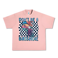 Salmon dont be a basshole Urban Heavy Tee - MaliasSmallBusiness