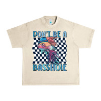 Sandshell dont be a basshole Urban Heavy Tee - MaliasSmallBusiness