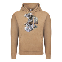 Vintage Coffee Koala Vintage Hoodie - LillyAllenDesigns