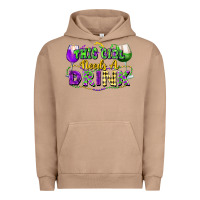 Pigment Burro This girl needs a drink Urban Hoodie - FaDigitalArtStudio