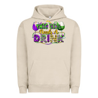 Pigment French Oak This girl needs a drink Urban Hoodie - FaDigitalArtStudio