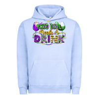 Pigment Grape Ice This girl needs a drink Urban Hoodie - FaDigitalArtStudio