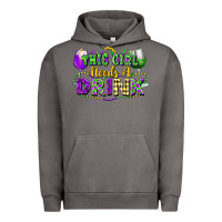 Pigment Tornado This girl needs a drink Urban Hoodie - FaDigitalArtStudio