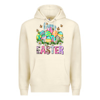 Sandshell Happy Easter with eggs Easter Day Premium Hoodie - HowdyJamesFarm