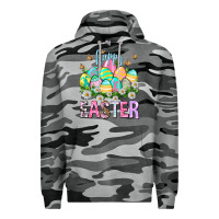 Slate Camo Happy Easter with eggs Easter Day Premium Hoodie - HowdyJamesFarm