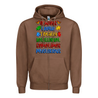 Chestnut always unique totally intelligent sometimes myster Zipper Hoodie - Artiststas