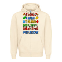 Sandshell always unique totally intelligent sometimes myster Zipper Hoodie - Artiststas