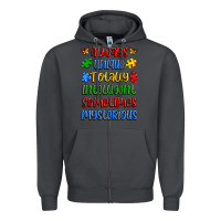 Smoke always unique totally intelligent sometimes myster Zipper Hoodie - Artiststas