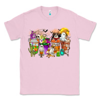Bubblegum Pink Halloween Western Boo Coffee Cups Classic Tee - CowhideDigitalArt