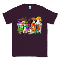 Plum Halloween Western Boo Coffee Cups Classic Tee - CowhideDigitalArt