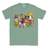 Sage Halloween Western Boo Coffee Cups Classic Tee - CowhideDigitalArt