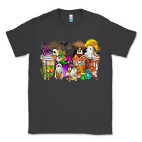 Smoke Halloween Western Boo Coffee Cups Classic Tee - CowhideDigitalArt