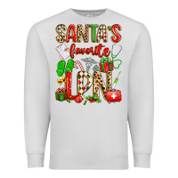 Dove Grey santa's favorite lpn Premium Sweatshirt - texasbilliewilder