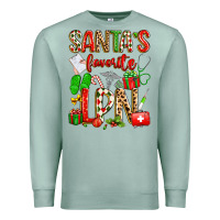 Seafoam santa's favorite lpn Premium Sweatshirt - texasbilliewilder