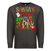 Smoke santa's favorite lpn Premium Sweatshirt - texasbilliewilder