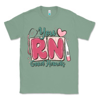 Sage you rn good hands registered nurse Classic Tee - MaliasSmallBusiness