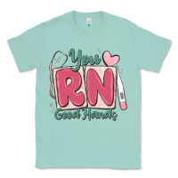 Seafoam you rn good hands registered nurse Classic Tee - MaliasSmallBusiness