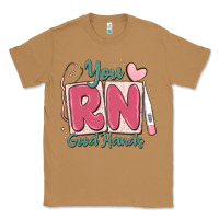 Toasted Coconut you rn good hands registered nurse Classic Tee - MaliasSmallBusiness