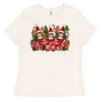 Bone Christmas girl elfs Ladies Tee - FaDigitalArtStudio