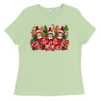 Matcha Christmas girl elfs Ladies Tee - FaDigitalArtStudio