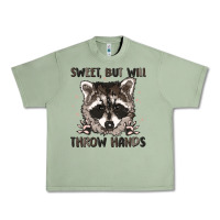 Oil Green sweet but will throw hands Urban Heavy Tee - MaliasSmallBusiness