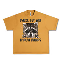 Peanut Butter sweet but will throw hands Urban Heavy Tee - MaliasSmallBusiness