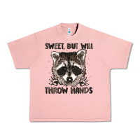 Salmon sweet but will throw hands Urban Heavy Tee - MaliasSmallBusiness