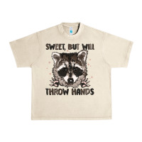 Sandshell sweet but will throw hands Urban Heavy Tee - MaliasSmallBusiness