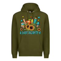 Army Green kindergarten Premium Hoodie - JahusDesignShop