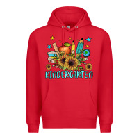 Red kindergarten Premium Hoodie - JahusDesignShop
