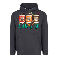 Smoke Candles with Fall Getting Lit Heavyweight Hoodie - texasbilliewilder