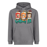 Storm Candles with Fall Getting Lit Heavyweight Hoodie - texasbilliewilder