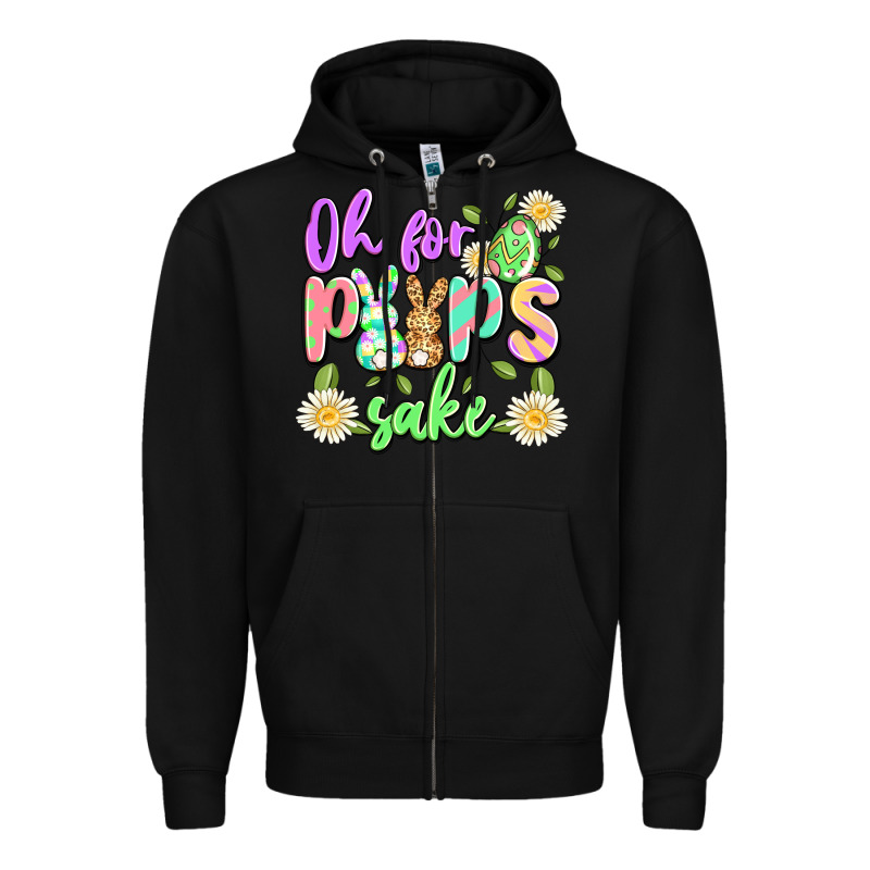 Oh For Peeps Sake Zipper Hoodie by Artiststas | Teevron