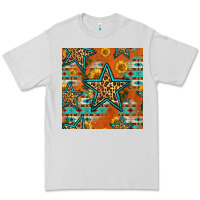 Dove Grey western stars seamless pattern Premium Tee - HRA Design Shop