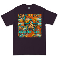 Plum western stars seamless pattern Premium Tee - HRA Design Shop