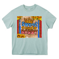 Arona usa flag sweet and sassy Heavy Core Tee - HRA Design Shop