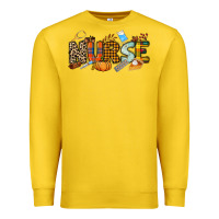 Lemon Fall Nurse Premium Sweatshirt - NancyCooperArtShop