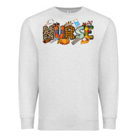 Oatmeal Heather Fall Nurse Premium Sweatshirt - NancyCooperArtShop