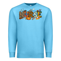 Ocean Blue Fall Nurse Premium Sweatshirt - NancyCooperArtShop